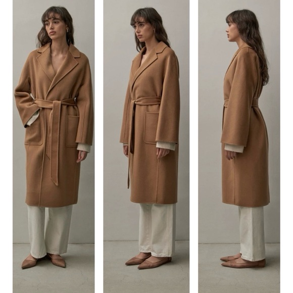 The Curated Classic Camel Coat XS Wool Cashmere - Picture 4 of 15